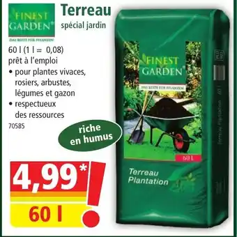 Norma Terreau spécial jardin offre