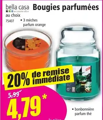 Norma Bougies parfumées offre