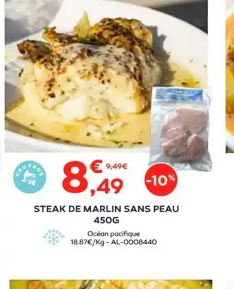 Cabesto STEAK DE MARLIN SANS PEAU offre