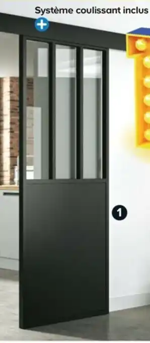 Porte Atelier Système Coulissant
