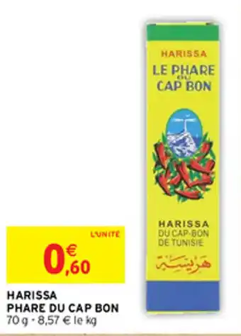 Intermarché Hyper HARISSA PHARE DU CAP BON offre