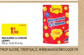 Intermarché Hyper MACARONI & CHEESE offre