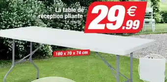 Bazarland Table pliante offre