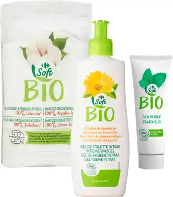 Carrefour Market CARREFOUR SOFT BIO SUR TOUT offre
