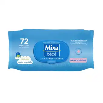 Carrefour Market MIXA BÉBÉ Lingettes ultra douce offre