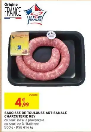 Intermarché Saucisses offre