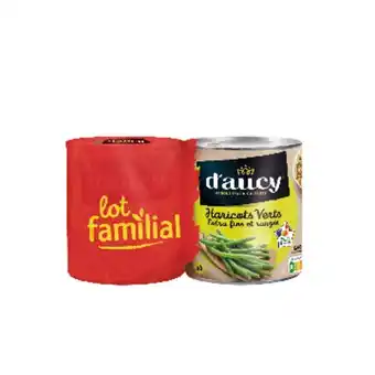 Auchan Haricots Verts Extra Fins & Rangés D'aucy offre