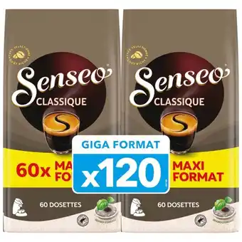 Auchan Dosettes Classique Senseo offre