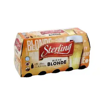 Auchan Bière Sterling offre