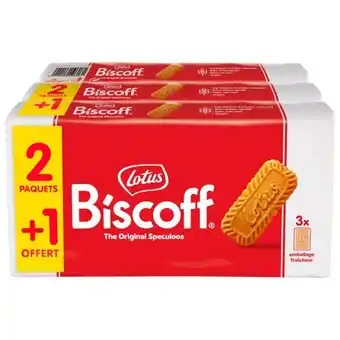 Auchan Biscoff Lotus offre