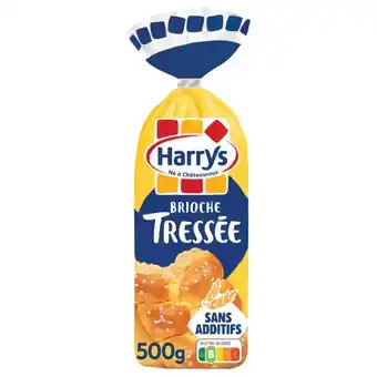 Auchan Brioche Tressée Nature Au Sucre Perlé Harry's offre