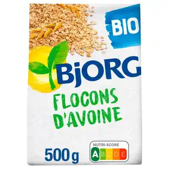 Auchan Flocons D'avoine Bio Bjorg offre