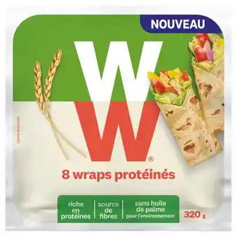 Auchan Wraps Proteinés Weight Watchers offre