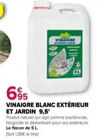 Kiriel VINAIGRE BLANC EXTÉRIEUR ET JARDIN 9,5° offre