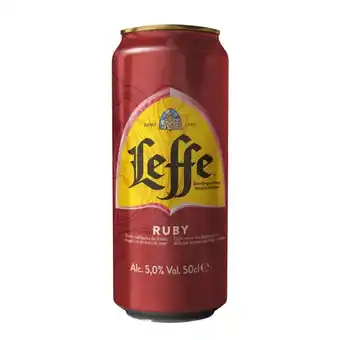 Auchan Bière Leffe Ruby offre