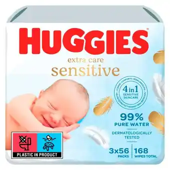 Auchan Lingettes Huggies offre