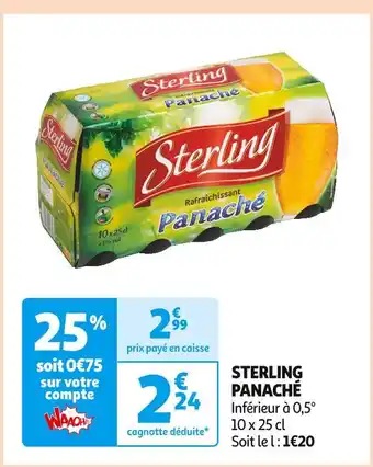 Auchan Supermarché STERLING PANACHÉ offre