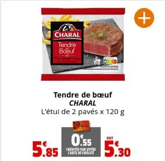 Coccimarket Tendre de bœuf CHARAL offre