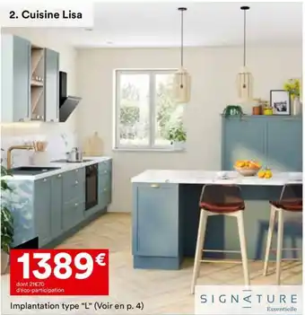 BUT Cuisine Lisa offre