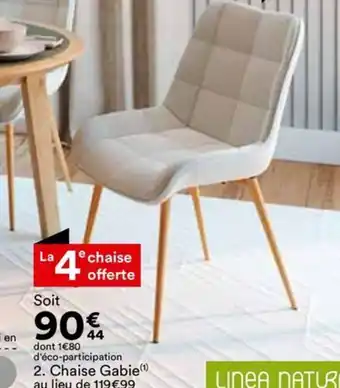 BUT Chaise Gabie (1) offre