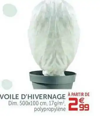 Gifi Voile D'hivernage offre