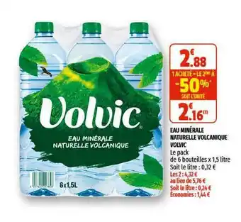 Eau Minérale Naturelle Volcanique Volvic