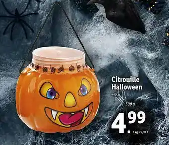 Citrouille Halloween