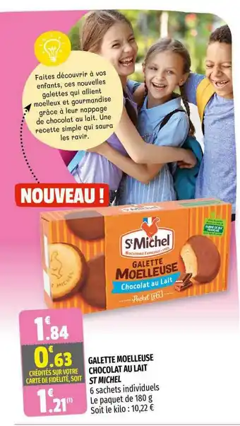 Galette Moelleuse Chocolat Au Lait St Michel