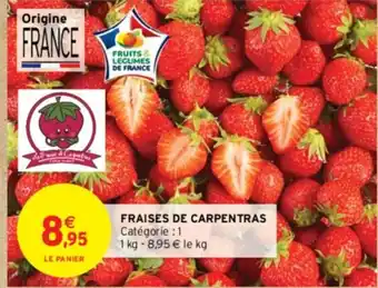 Intermarché Contact FRAISES DE CARPENTRAS offre