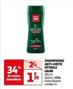 Auchan Petrole hahn - shampooing anti-chute offre