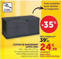 Auchan Elements signal - dentifrice nature offre