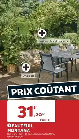 Auchan Set à poignée amovible offre