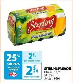 Auchan Sterling - panaché offre