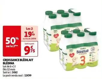 Auchan Blédina - croissance bledilat offre