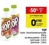 Supeco Yaourt à boire offre