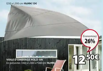 Voile D'ombrage Hold-An