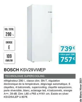 Bosch KSV29VWEP