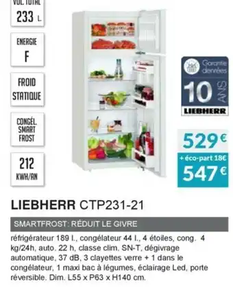 Copra Liebherr CTP231-21 offre
