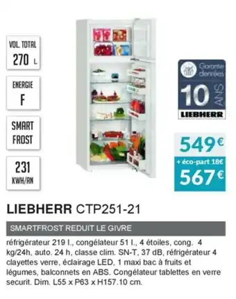 Copra Liebherr CTP251-21 offre