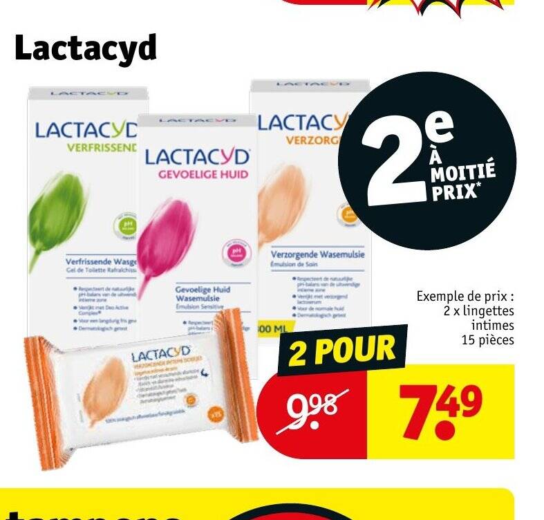 Promo Lactacyd chez Kruidvat