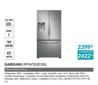 Copra Samsung RF54T62E3S9 offre