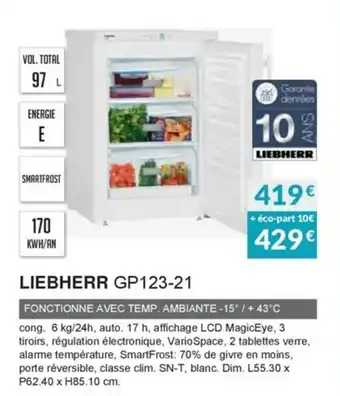 Copra Liebherr GP123-21 offre