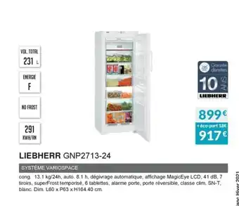Copra Liebherr GNP2713-24 offre
