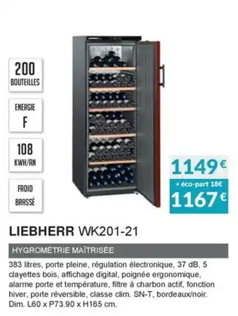 Copra Liebherr Wk201-21 offre