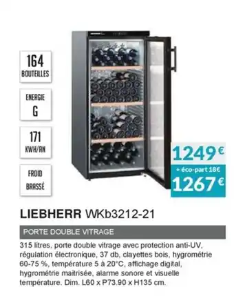 Copra Liebherr WKB3212-21 offre