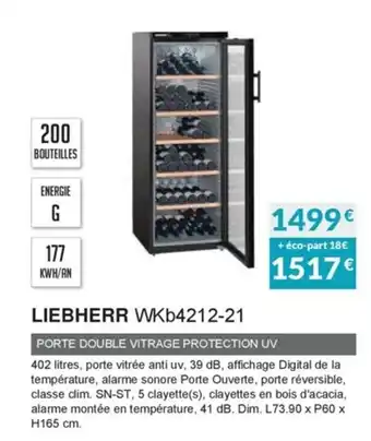 Copra Liebherr WKB212-21 offre