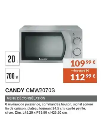 Copra Candy CMW2070S offre