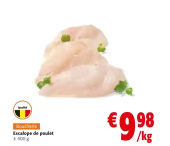 Colruyt Escalope de poulet offre