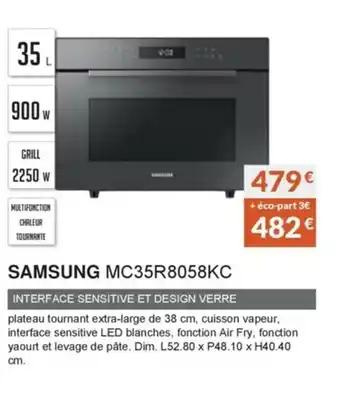 Copra Samsung MC35R8058KC offre