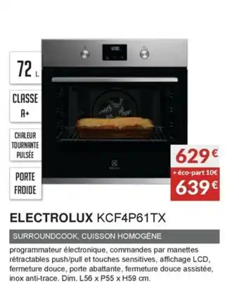 Copra Electrolux KXF4P61TX offre